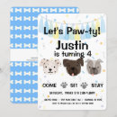 Search for labrador birthday invitations Pawty
