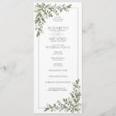 Search for eucalyptus wedding programmes Ceremony