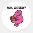 Search for greedy stickers Cartoon