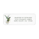 Search for banana leaf return address labels Botanical
