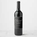 Search for elegant wine labels Typography