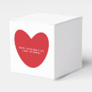 Search for red heart favour boxes Modern