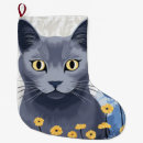 Search for russian christmas stockings Russian blue cat