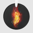 Search for fire flame christmas tree decorations Bird