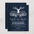 Search for rustic deer wedding invitations Stag