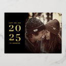 Search for simple new years cards Black