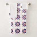 Search for blush and navy bathroom accessories Chic