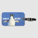 Search for penguin luggage tags Funny