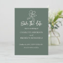 Search for forest wedding save the dates Botanical