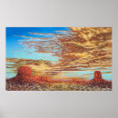 Search for monument valley posters Sunset