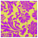 Search for yellow damask fabric Elegant