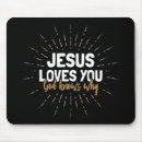 Search for jesus mousepads Religion