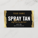 Search for tanning salon business cards Glitter