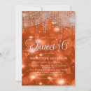 Search for string lights sweet 16 invitations Party