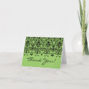 Search for green damask cards Black
