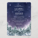 Search for winter forest wedding invitations Snow