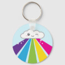 Search for rainbow cloud key rings Smiling