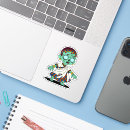 Search for kawaii zombie stickers Horror