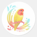 Search for lovebirds stickers Parrots