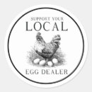 Search for support local stickers Chicken