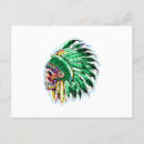 Search for feather pattern postcards Tribal