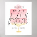 Search for pink gold 50th birthday party decor Trendy