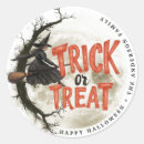 Search for witch illustration stickers Trick or treat