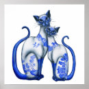 Search for blue cat posters Pattern
