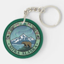 Search for alaska state key rings Usa