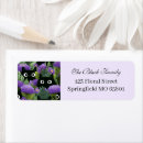 Search for black kittens return address labels Cat lover