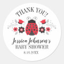 Search for ladybug stickers Baby shower
