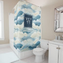 Search for blue wave shower curtains Ocean