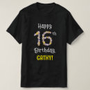Search for sixteenth tshirts Happy birthday