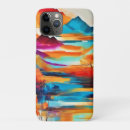 Search for mountain sunset cases Abstract landscape