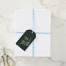 Search for dark green gift tags Typography