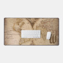 Search for old world map mousepads Travel