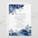 Search for navy silver anniversary invitations 25th