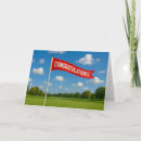 Search for golf congratulations cards Green