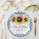 Search for blue gingham plates Floral