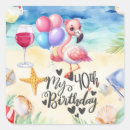 Search for funny 40th birthday stickers Party
