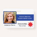 Search for vaccination id badges Covid 19