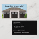 Search for garage business cards Door