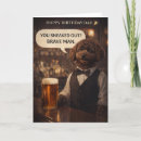 Search for funny beer birthday cards Dad