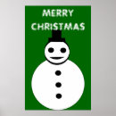 Search for smiling snowman posters Xmas