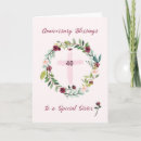 Search for happy 40th anniversary cards Forty