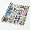 Search for photo collage wrapping paper Simple