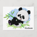 Search for panda postcards Illustration