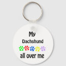 Search for dachshunds key rings Doxie