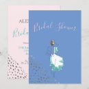 Search for pink white bridal shower invitations Stylish