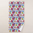 Search for tropical fish bath towels Marine life